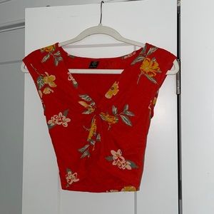 Orange/Red Urban top